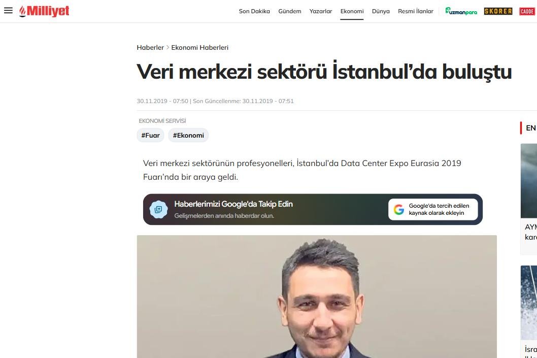 Veri merkezi sektörü İstanbul’da buluştu
