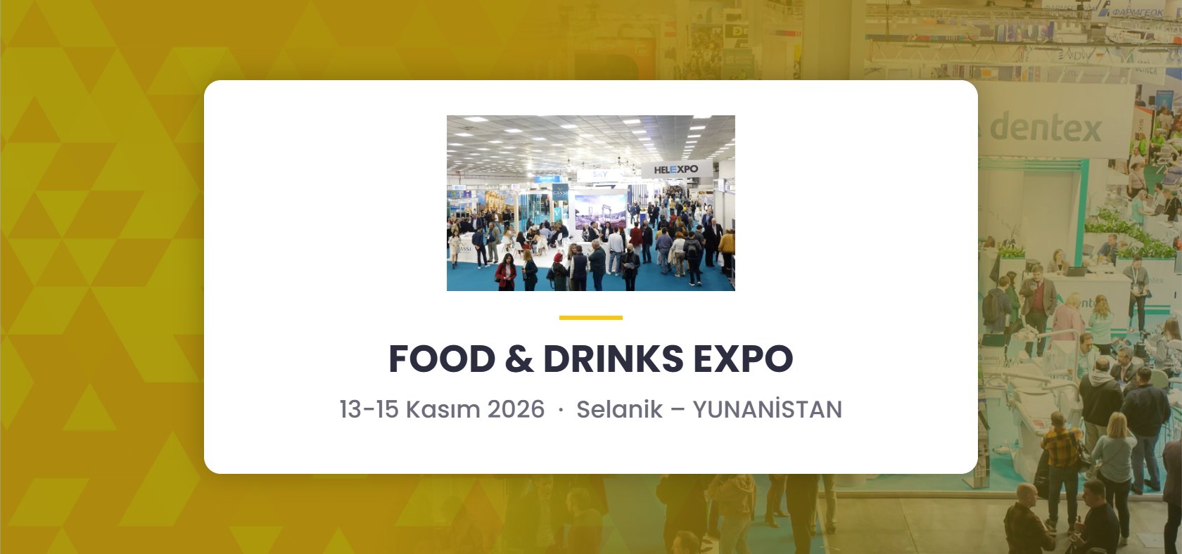 FOOD & DRINKS EXPO